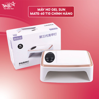 Máy hơ gel SUN MATE-60 T10 chính hãng - Máy hơ móng nail công suất 380W 90 bóng LED/UV