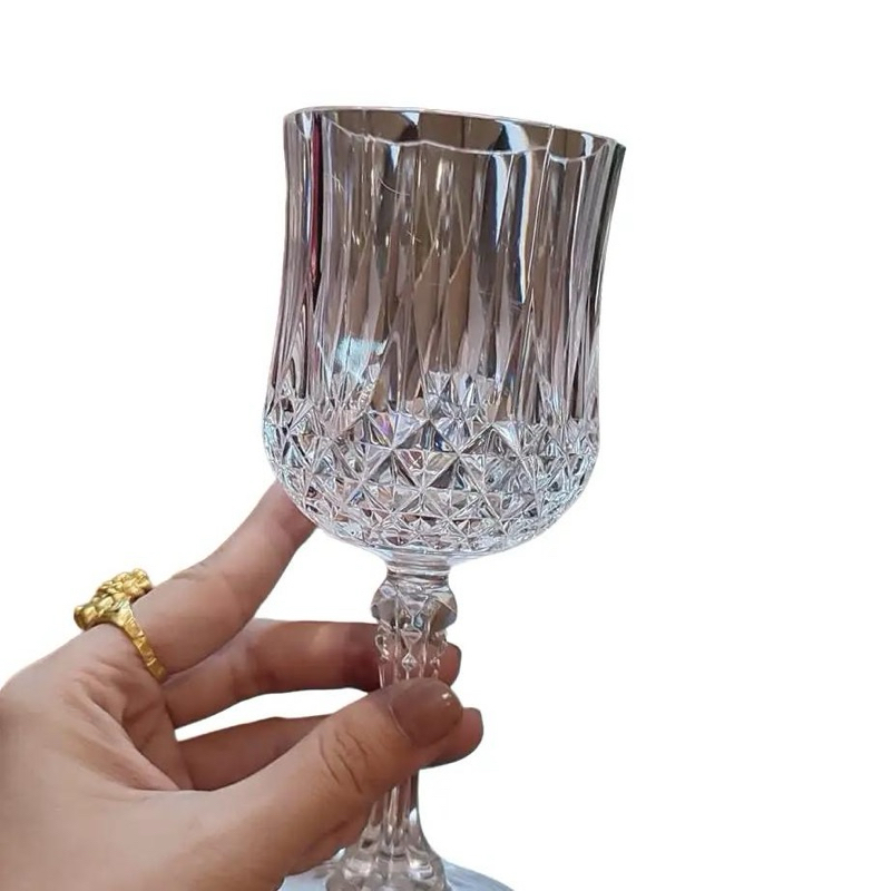 ly meca ,ly nhựa decore   set 6 ly