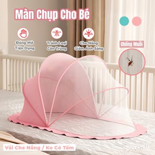  Màn Chụp Tự Bung Cho Bé Mùng Chụp Gấp Gọn Trẻ Em Xinh Xắn Chống Muỗi Hiệu Quả Có Vải Che Nắng 