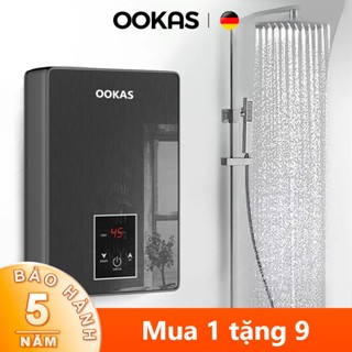 OOKAS Máy nước nóng tiếp tức thì vòi hoa sen điện LCD màn hình cảm ứng 6500W Máy nước nóng Vòi Hoa Sen Chất lượng cao