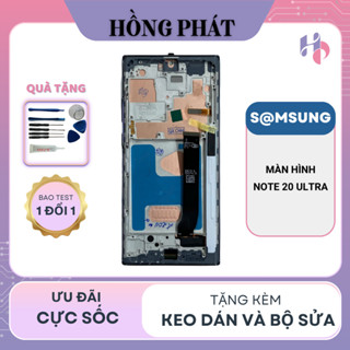 Màn hình SAMSUNG NOTE 20 ULTRA QX KHUNG (Tặng kèm keo dán và bộ sửa)
