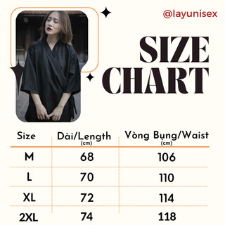 Áo YUKATA Nhật Bản form Unisex