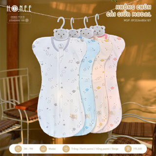 Nhộng chũn Hrnee, nhộng chũn cài giữa modal mềm mại, thoáng mát cho bé - Mẹ Ơi