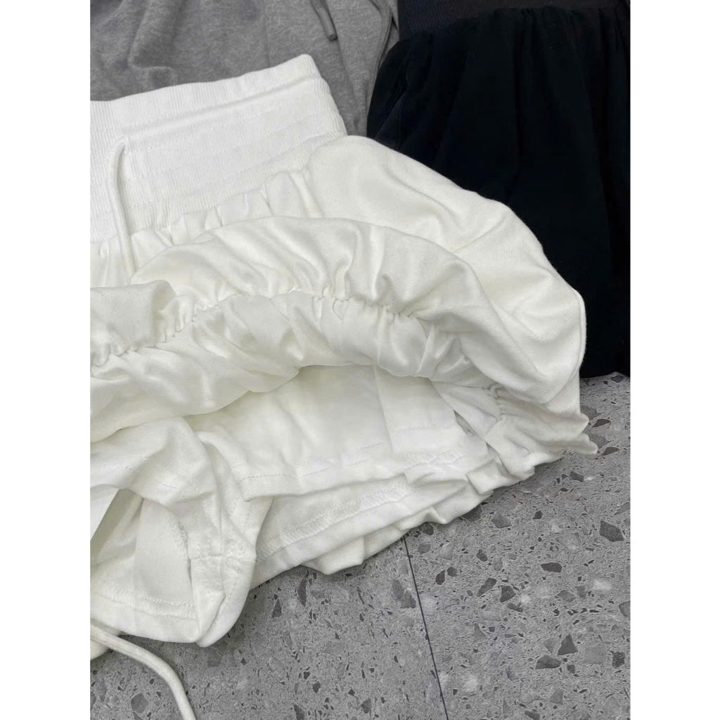 Chân Váy Bí Ngắn Cạp Bản To Có Dây Rút Trẻ Trung Năng Động D01 | BigBuy360 - bigbuy360.vn