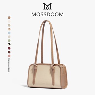 MOSSDOOM Renee Bag Túi đeo vai Boston da PU thời trang và đa năng