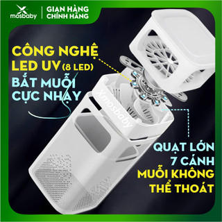 Máy Bắt Muỗi Thông Minh, Diệt Côn Trùng UV Cao Cấp, Đèn Bắt Hiệu Quả Cao Hàng Chuẩn Giá Rẻ, Kiêm Đèn Ngủ Tiện Lợi AnToàn