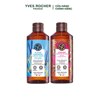 [KOL] Combo 2 sữa tắm hương biển và hương hoa hồng-tinh dầu Argan Yves Rocher 400mlx2