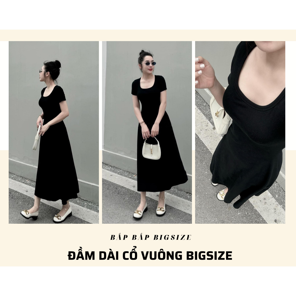 ĐẦM BIGSIZE CỔ VUÔNG