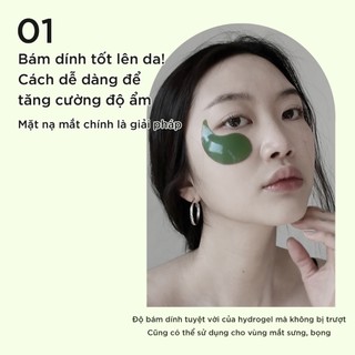 Mặt Nạ Mắt Heimish Matcha Biome Hydrogel Eye Patch (60 Miếng)