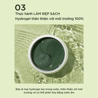 Mặt Nạ Mắt Heimish Matcha Biome Hydrogel Eye Patch (60 Miếng)