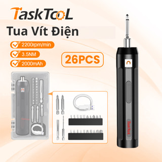 Tua Vít Điện Mini Pin Sạc, Máy Bắt Vít Không Dây, Công Cụ Điện Thông Minh Máy Khoan Vặn Vít TaskTooL