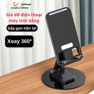 Giá Đỡ Điện Thoại Để Bàn SNAPLO, Kệ Đỡ Để Điện Thoại Máy Tính Bảng Chân Xoay 360 Độ chắc chắn