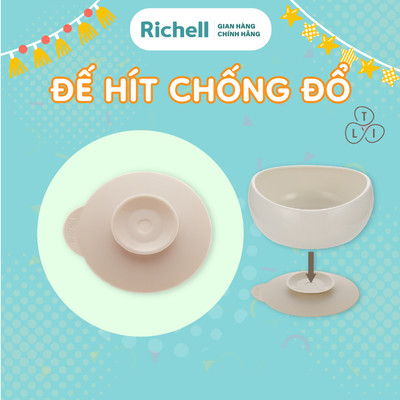 Đế hít dùng kèm với chén & khay RICHELL Nhật TLI (khách đọc kĩ mô tả) | Baby