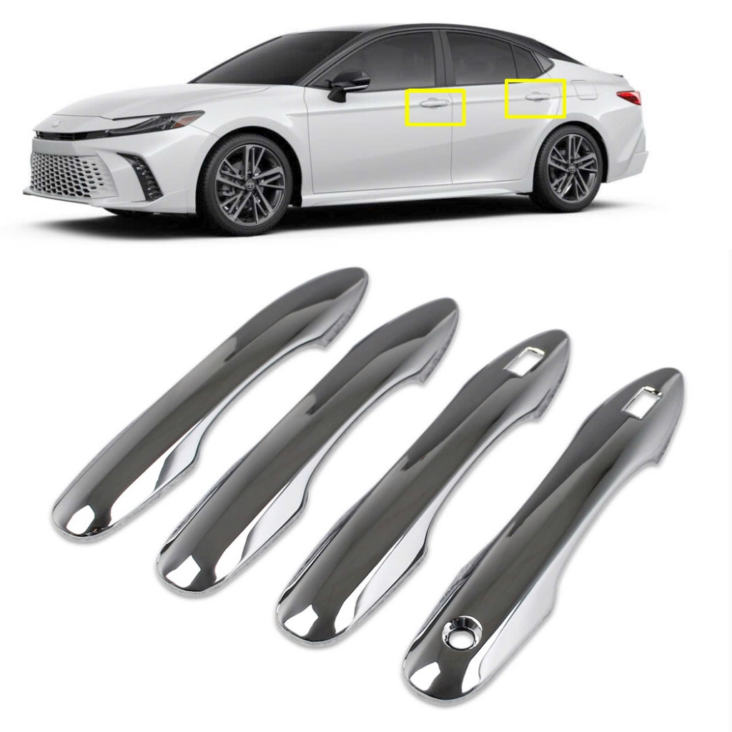Ốp Tay Nắm Cửa Camry 2025 ( Có Lỗ Từ Trên Tay ) - Ốp Bảo Vệ Tay Nắm Cửa Toyota Camry