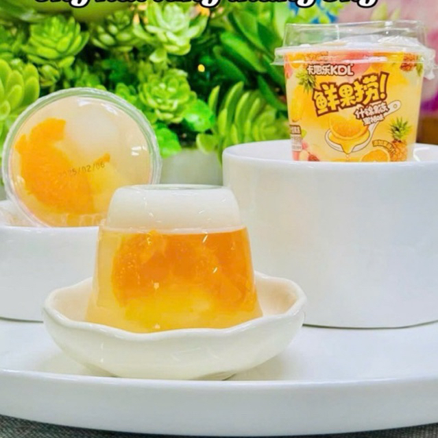 Thạch Trái Cây Tươi Mix Mật Ong KOL Hũ 130gr