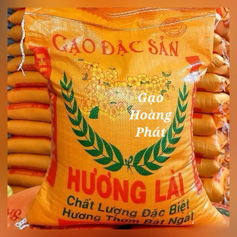 Gạo Hương Lài Đặc Sản Long An .Túi 10kg - Bao Dẻo Mềm Cơm.