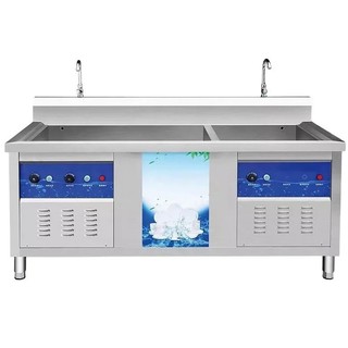 Máy rửa bát sóng siêu âm bồn đôi AVP-1500