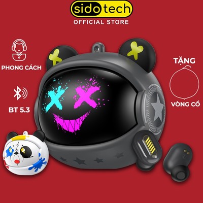 Tai nghe bluetooth không dây SIDOTECH ONIKUMA T20 nhét tai thay đổi mặt gaming TWS chống ồn cảm ứng pin trâu phong cách