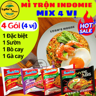 [Có Hỏa Tốc HCM] MÌ TRỘN Indomie NGON NHIỀU VỊ- Đặc Biệt, Sườn, Bò Cay, Gà cay- Mì Indonesia Mì Ăn Liền mì xào mì cay