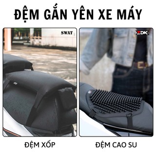  Đệm lót yên xe máy đàn hồi giảm mỏi ê mông gắn được các dòng xe máy phụ kiện xe máy đi phượt 