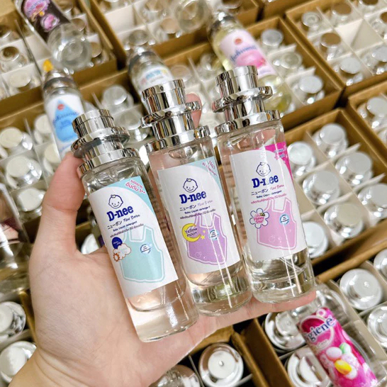 Nước hoa body mist Thái Lan 35ml mùi phấn hoa hương thơm phảng phất dịu nhẹ - Hàng nội địa Thái