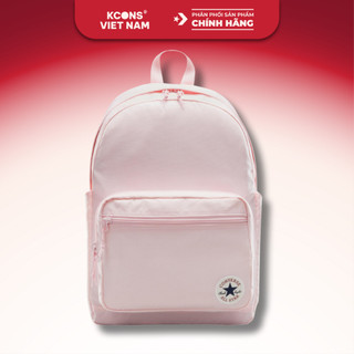  Balo Unisex Converse GO 2 BACKPACK Pink 10020533-A41 Đa Năng Màu Hồng Nhạt Đeo Vai 