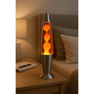  Đèn lava decor 33 cm Đèn để bàn phòng học - phòng ngủ 