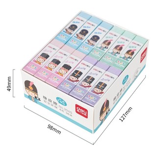Gôm Tẩy 4B DELI 3045 chú lính chì - Tẩy Êm, Không Bám Bụi - Phù Hợp Học Sinh & Văn Phòng