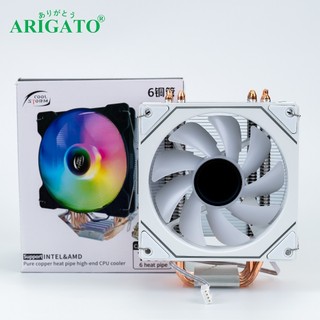 Tản Nhiệt Khí CPU LED 7 Màu Cool Storm T600 RGB - Intel LGA775/1156/1155/1150/1151/1200/1366/1700 và AMD AM2/AM3/AM4/AM5