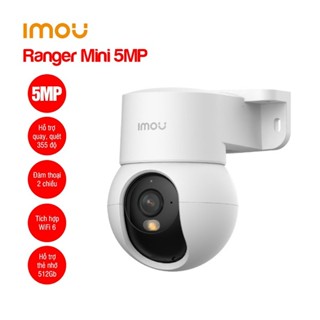 Camera Ranger Mini 3MP/5MP Trong nhà, có màu ban đêm Siêu sắc nét, Chính hãng bảo hành 2 năm