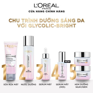 Sữa rửa mặt L'Oreal Paris Glycolic Bright sáng da 100ml