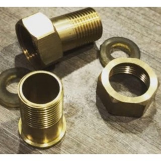 Rắc co thau lắp đồng hồ nước( 1 CẶP) - ĐIỆN NƯỚC CÔNG DANH