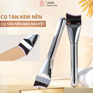  Cọ tán kem nền bàn chải dàn nền hình bán nguyệt cho lớp nền mỏng tận những cạnh khó nhất 