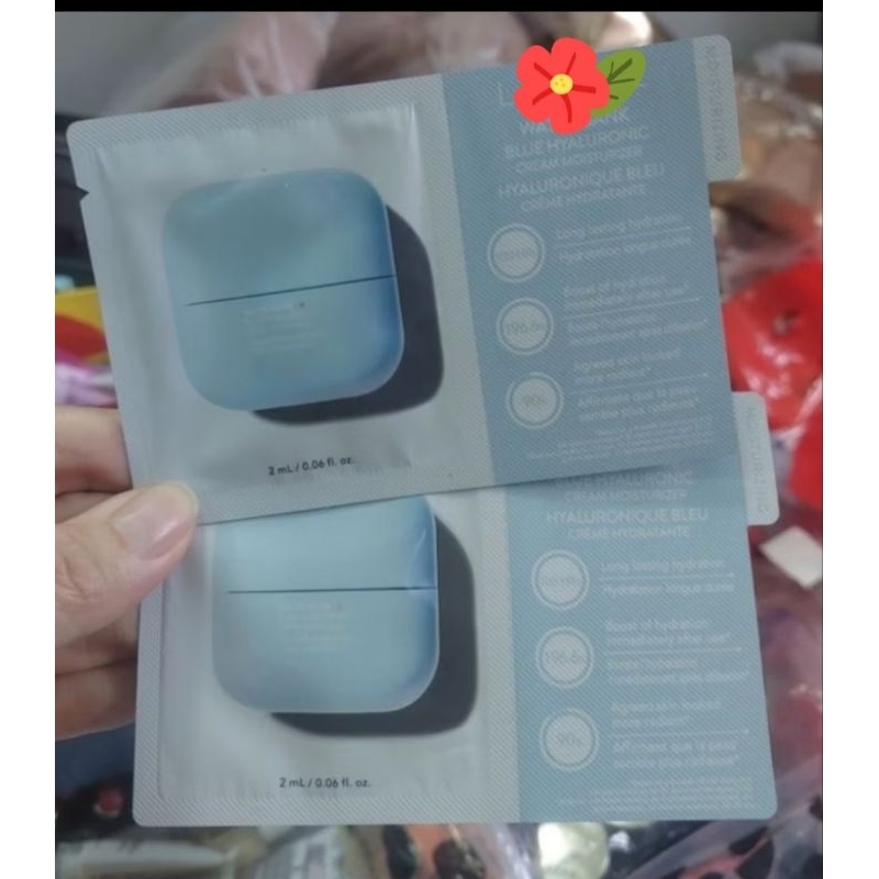 [ 2ml ] Kem dưỡng ẩm chứa HA 𝐖𝐚𝐭𝐞𝐫 𝐁𝐚𝐧𝐤 𝐁𝐥𝐮𝐞 𝐇𝐲𝐚𝐥𝐮𝐫𝐨𝐧𝐢𝐜 𝐂𝐫𝐞𝐚𝐦 💧