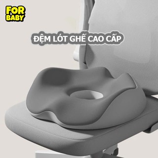 Đệm ngồi FORBABY nệm lót ghế cao su non dày 8cm đa năng có lỗ thoáng không hầm bí loại cao cấp