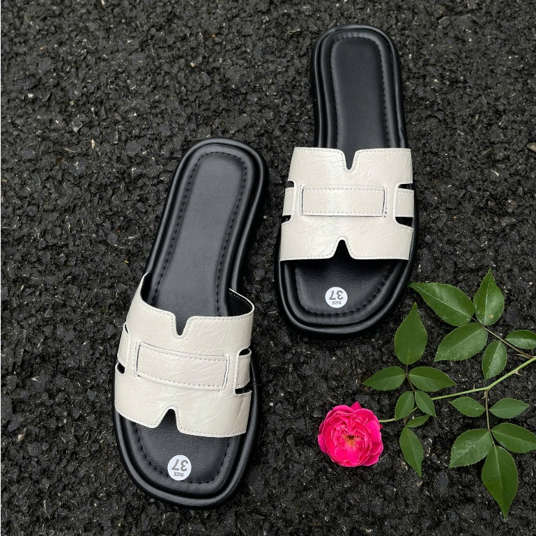 Dép Lê Chữ H Da Mềm Mại Đi Êm Chân Đế Chống Trơn Trượt ( D69 )