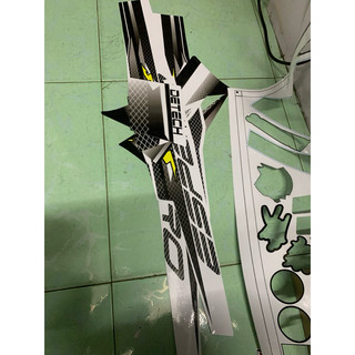 Tem sirius 50 cc trắng đen ESPERO