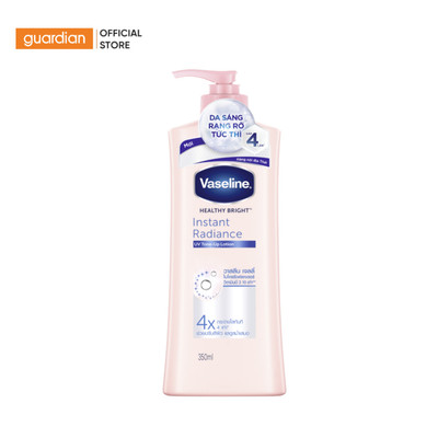 Sữa Dưỡng Thể Vaseline Sáng Da  Gấp 4 Lần Instant Radiance 320ml
