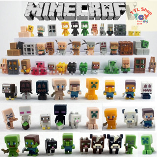 Đồ Chơi Mô Hình Các Nhân Vật Minecraft Động Vật Minifigures Creeper Người Mini Quà Cho Tặng Bé