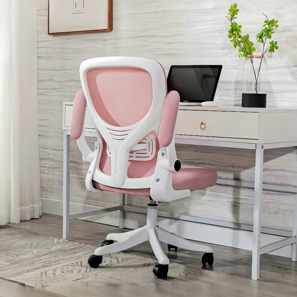 Ghế Công Thái Học {PTS01-KT} Không Tựa Đầu, Chống Mỏi Lưng, Kiểu Dáng Hiện Đại, Khung Nhựa PP Cao Cấp | BigBuy360 - bigbuy360.vn