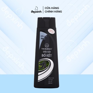  Dầu gội xả 2in1 Thorakao bồ kết giảm gàu giúp tóc đen mượt 400ml 