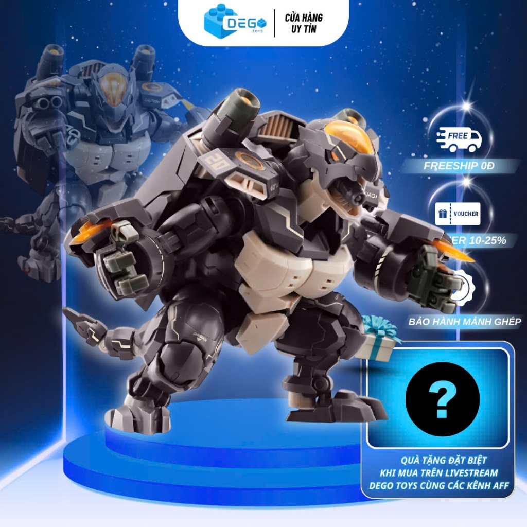 Mô hình lắp ráp Rùa GROUND ARMOR tỉ lệ 1/24 hãng Fifty seven , number 57 MANHUNTER  Dego Toys