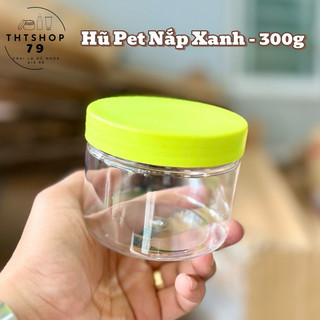 hủ pét 100gr-200gr-250gr-500gr (nắp xanh-loại 1)