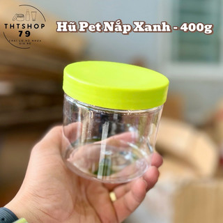 hủ pét 100gr-200gr-250gr-500gr (nắp xanh-loại 1)