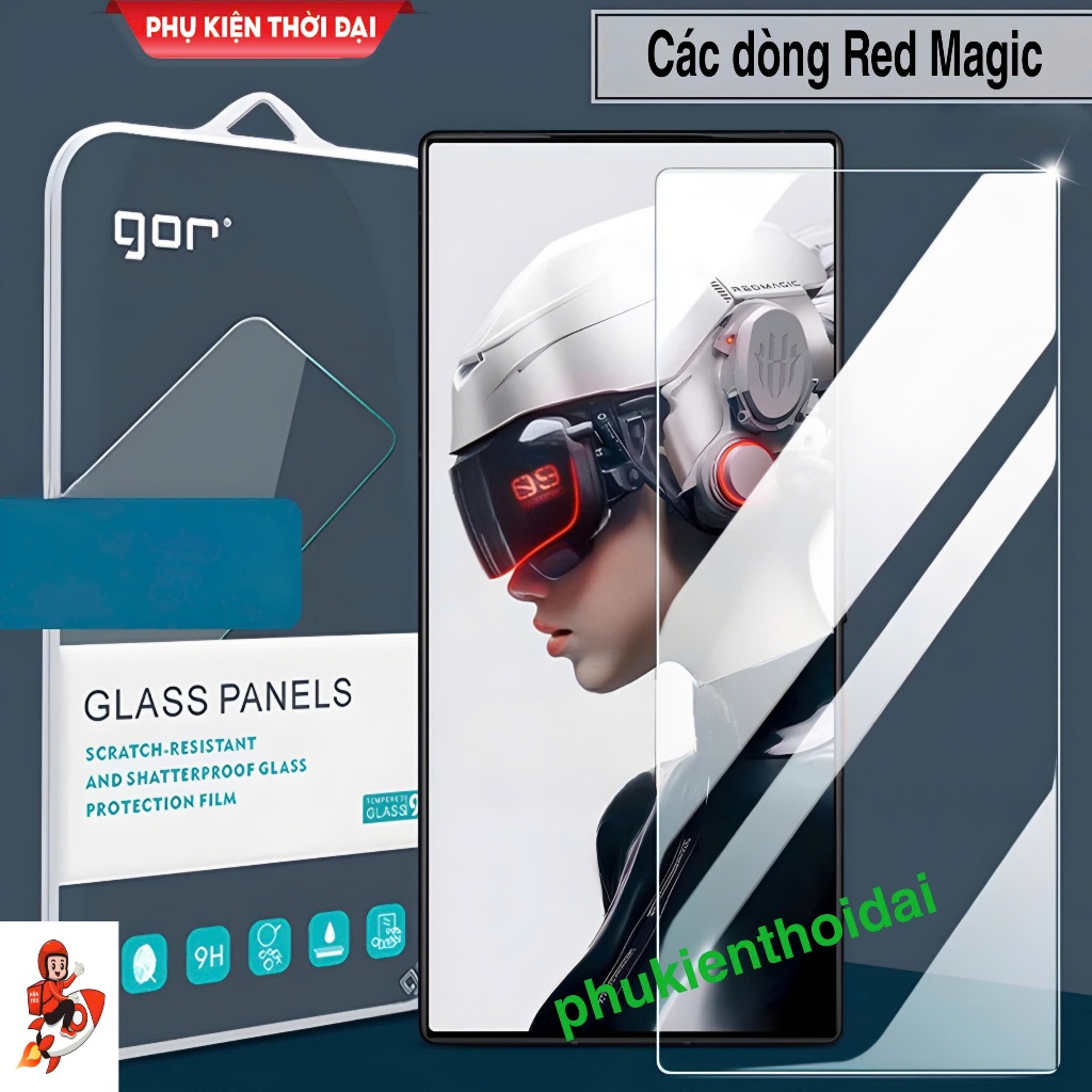 Cường lực Gor Red Magic 8 Pro / 10s Pro+ / 11 Pro / 8s Pro / Magic 9 Pro / 9 Pro+ / 9s Pro / 10 Pro 