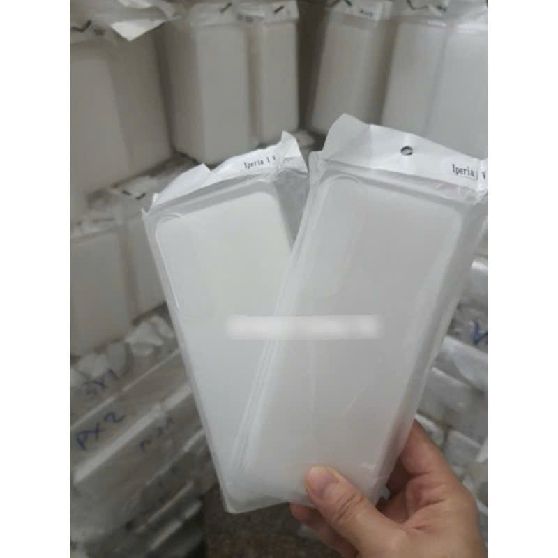 Ốp lưng silicon cho máy sony Xperia 1 V (mark 5) trong suốt