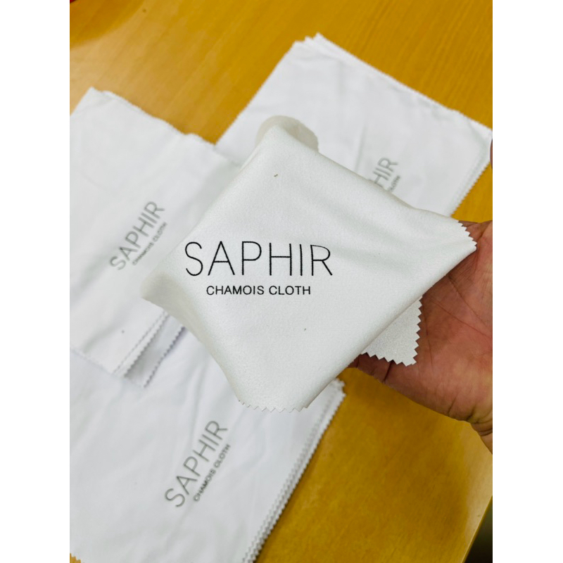 Khăn đánh bóng gương Saphir 20x20 cm