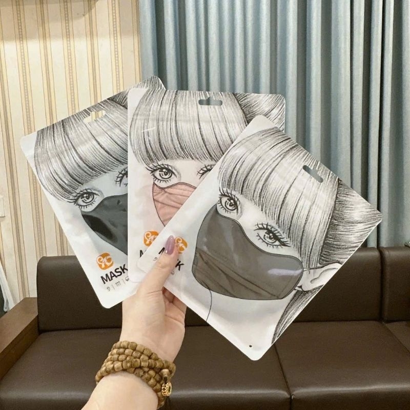 Khẩu trang chống nắng Chống( tia uv 50+ kèm thẻ )