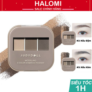 Bột tán chân mày JUDYDOLL 2g mịn lì lên màu chuẩn phẩy sợi sắc nét chống thấm nước lâu trôi