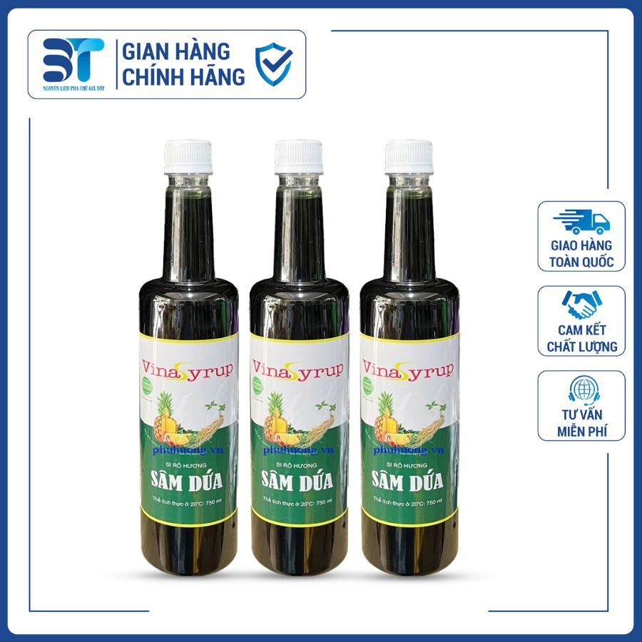 Sâm Dứa Vina Syrup - 750ML